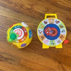 Mattel See ‘N Say
Vtech Wiggle & Crawl Ball
Baby Toddler & Kid Educational Toys